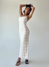 Azra Maxi Dress White