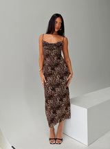 Sugar Maxi Dress Leopard