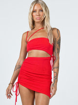 Imelda Mini Dress Red