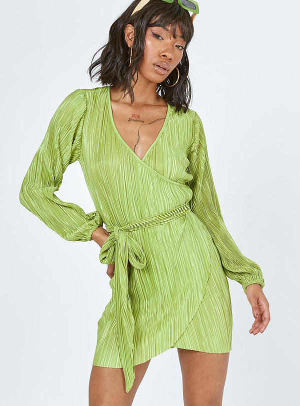 Walton Mini Dress Green