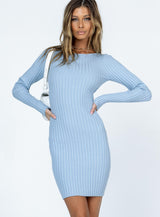 Sahill Mini Dress Blue