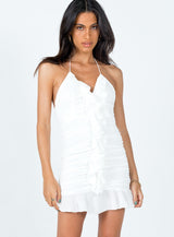 Eddy Mini Dress White