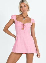 Alora Mini Dress Pink