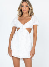 Tiffany Mini Dress White