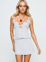 The Other Side Set White Polka