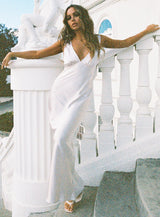 Allegra Maxi Dress Champagne