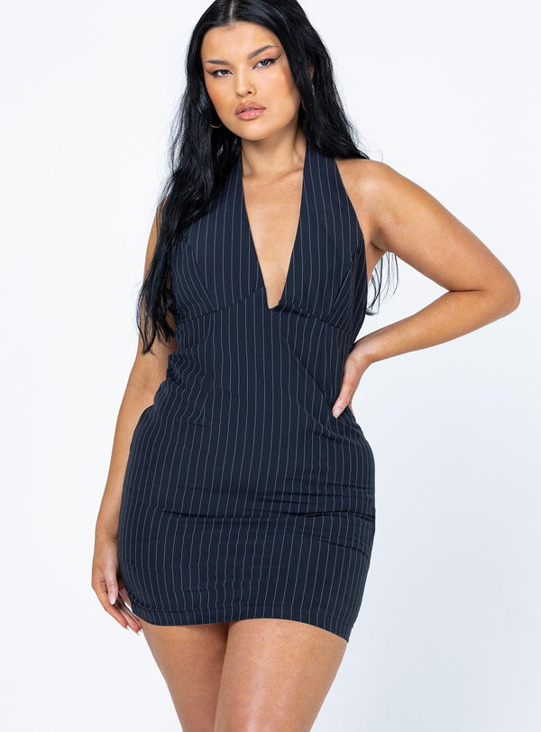Averill Mini Dress Black
