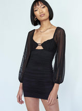 Sasha Mini Dress Black