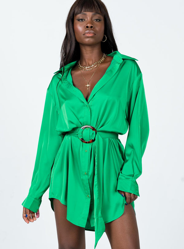 Leighton Mini Dress Green