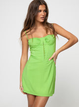 Alano Mini Dress Green