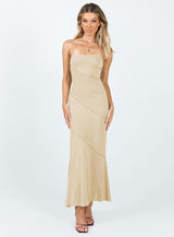 Andros Maxi Dress Beige