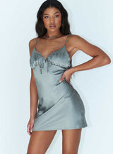Hailee Mini Dress Blue