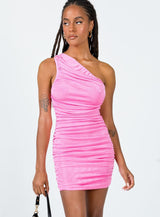 The Goddess Mini Dress Pink