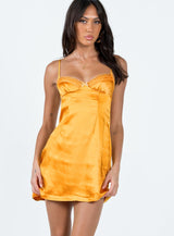 Dale Mini Dress Orange