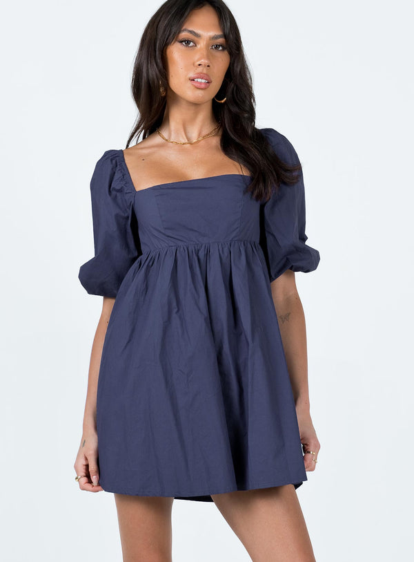 Vana Mini Dress Navy
