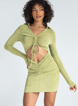 Kylie Mini Dress Green