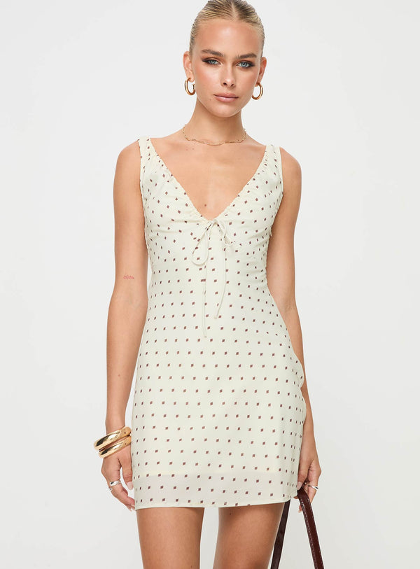 Bareena Mini Dress Cream