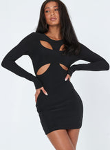 Kennie Mini Dress Black