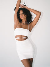 Courtney Mini Dress White
