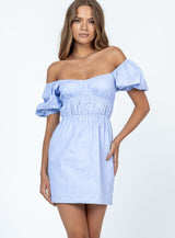 Aviana Mini Dress Blue