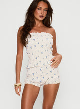 Warm Welcome Bloomer Short White