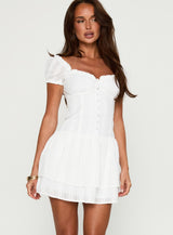 Bluegrove Mini Dress White