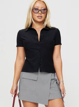 Arnica Top Black Stripe