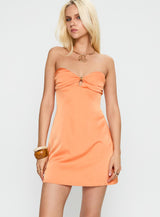 Americano Mini Dress Orange
