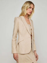 Chamberlain Pinstriped Blazer