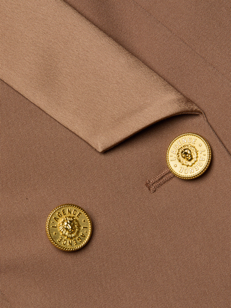 Imogen Satin Lapel Blazer