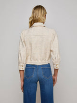 Jia Sequined Tweed Jacket