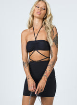 Cadence Mini Dress Black