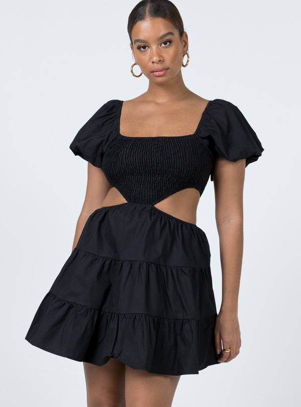 Amber Mini Dress Black