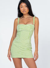 Taylia Mini Dress Green