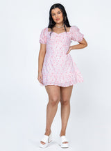 Storm Mini Dress Pink