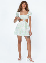 Asmaa Mini Dress Yellow