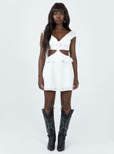 Wrenley Mini Dress White