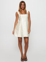 Eloquent Mini Dress Ivory