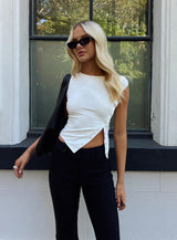 Karre Off The Shoulder Top White