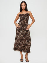 Sugar Maxi Dress Leopard