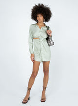 Sari Mini Dress Green