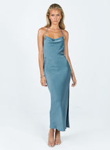 Alissa Midi Dress Blue