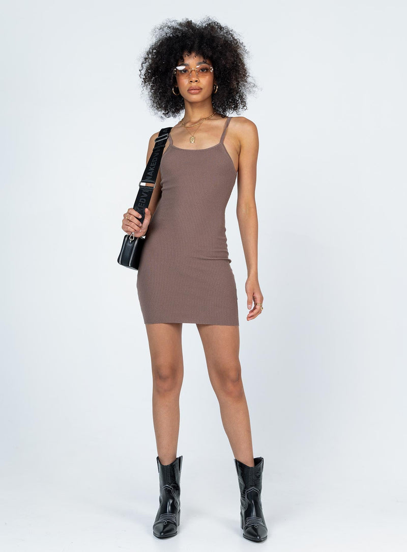 Wilson Mini Dress Brown