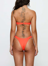 Getting Warmer Bikini Top Orange