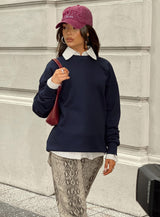All Day Crewneck Sweatshirt Navy
