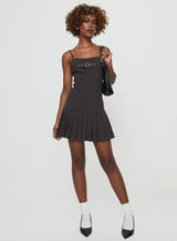 Valletta Mini Dress Slate