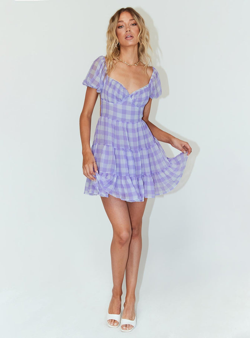 Danny Mini Dress Lilac