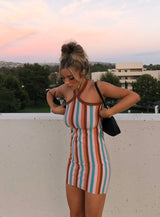 Always There Mini Dress Multi