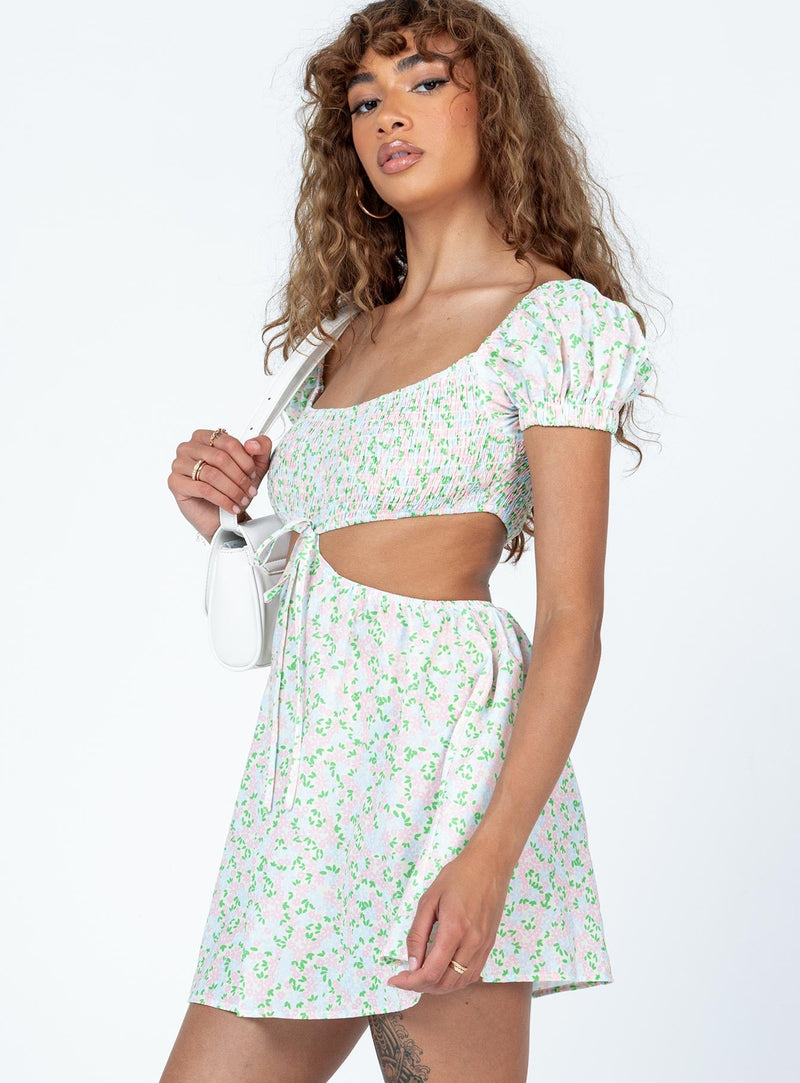 Asmaa Mini Dress Yellow