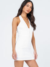 Dreaming Mini Dress White